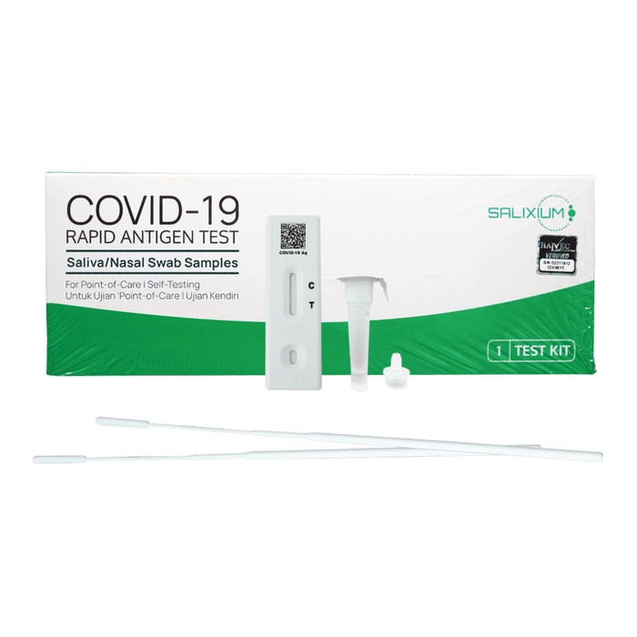 SALIXIUM COVID-19 快速抗原检测唾液（家庭自检）（有效期：12/2023）