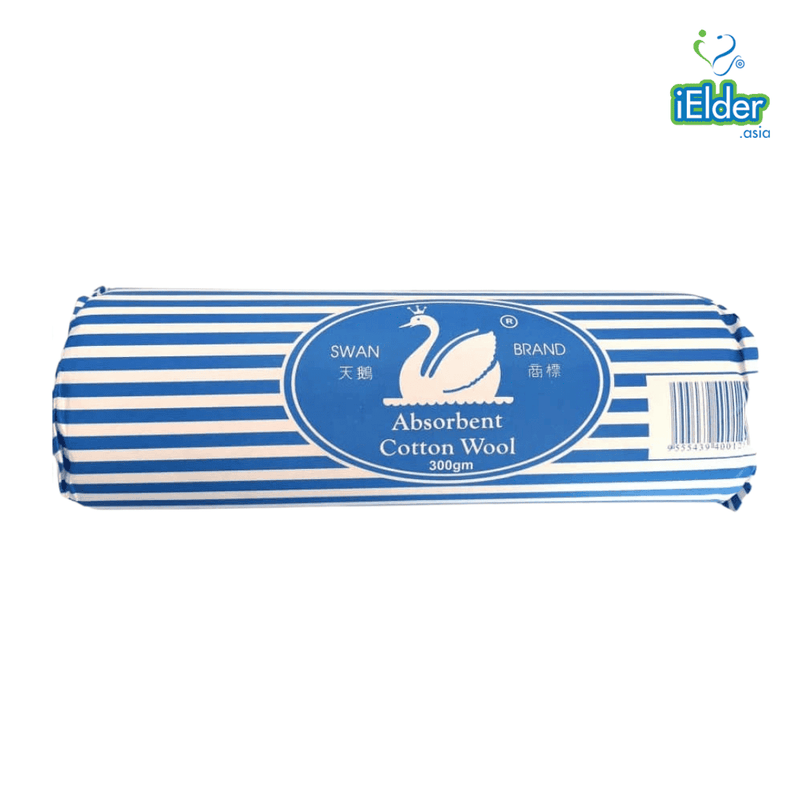 Swan Brand Absorbent Cotton Wool 300gm