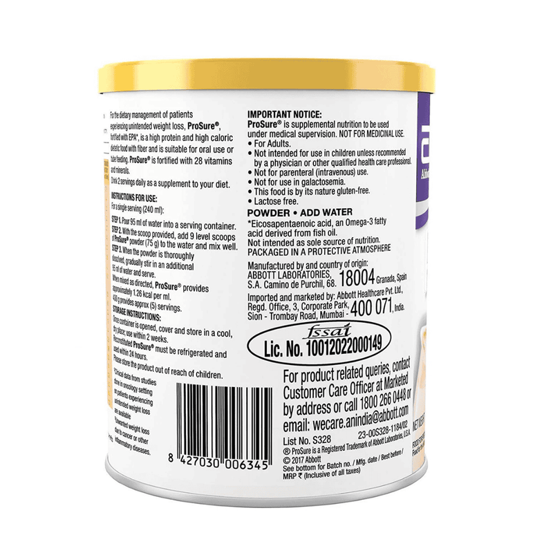 [Pre Order] ProSure Milk Powder (380g) | Abbott