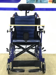 Tilting Seat Aluminium Lightweight Recliner Wheelchair (16 inch)