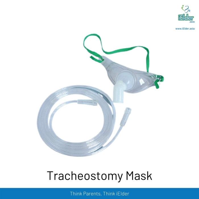 Tracheostomy Mask Adult, 2.1M Tube