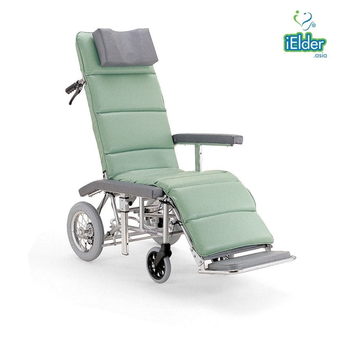 Recliner wheelchair leather