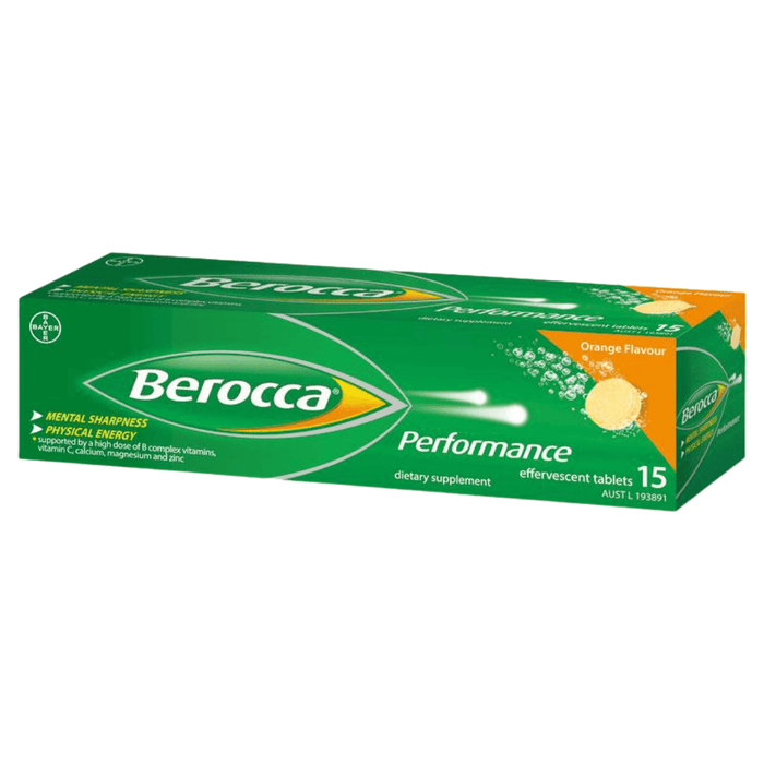 Tablet Berocca Effervescent Orange (15's)