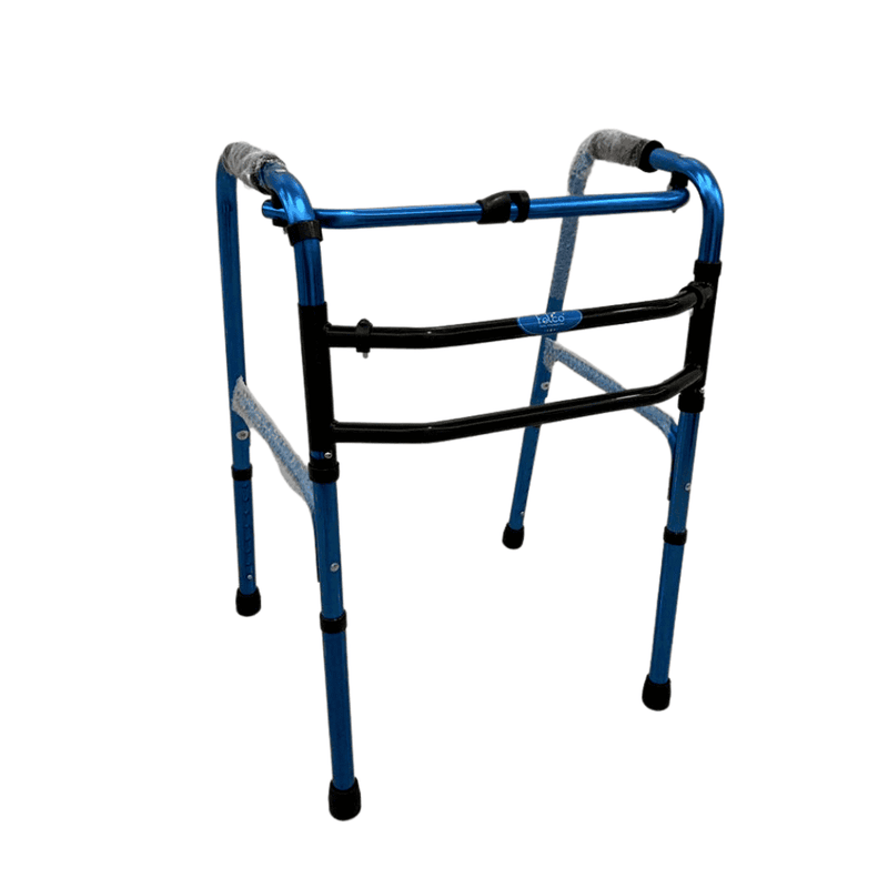 Blue 2 in1 walker frame