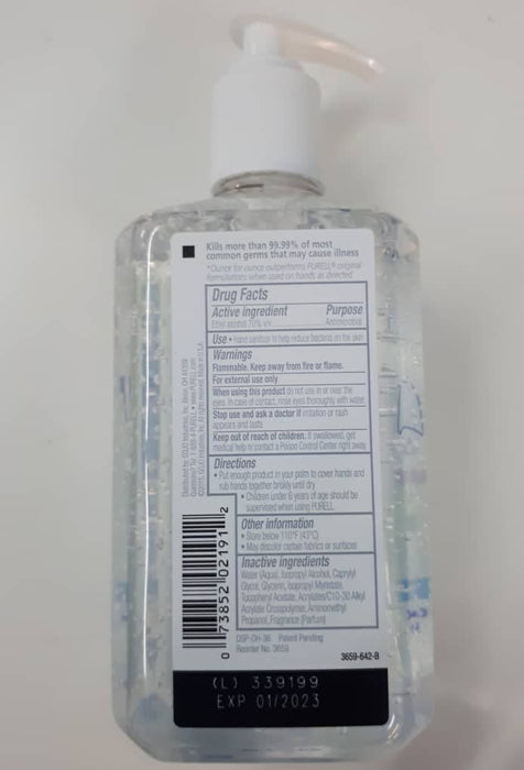 US brand Hospital Grade Purell Antiseptic Hand Sanitiser Refreshing Gel 354ml (expiry date 01/2023) - Asian Integrated Medical Sdn Bhd (ielder.asia)