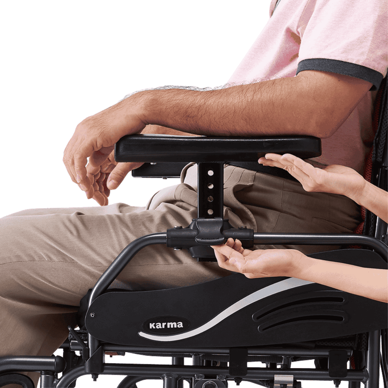 Positioning Tilt-in-Space Wheelchair VIP515 | Karma
