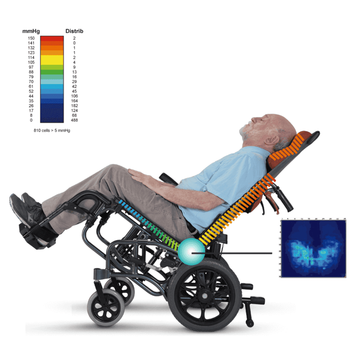 Positioning Tilt-in-Space Wheelchair VIP515 | Karma