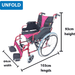 Lightweight Black QR Wheelchair with Spoke RIMS