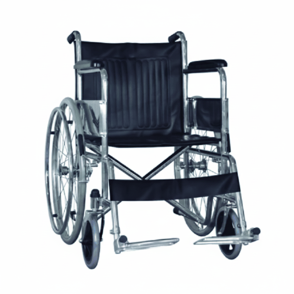 Chrome Wheelchair