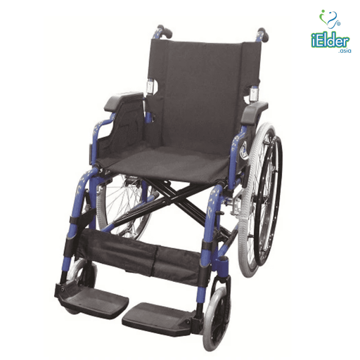 Lightweight Black QR Wheelchair with Spoke Rims 14kg