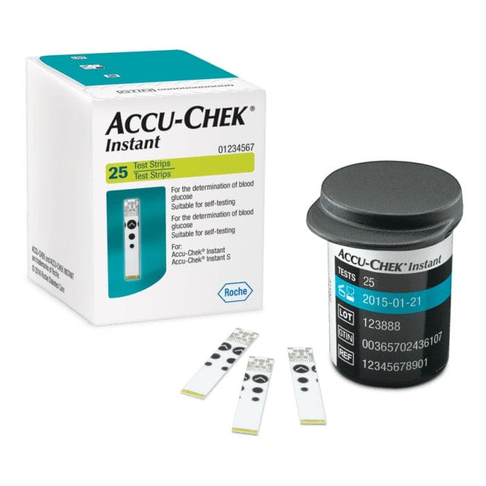 Accu-chek Instant S Blood Glucose Instant strip 25s