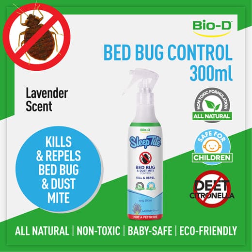 SleepTite Bed Bug & Dust Mite Control Spray 300ml | BIO-D