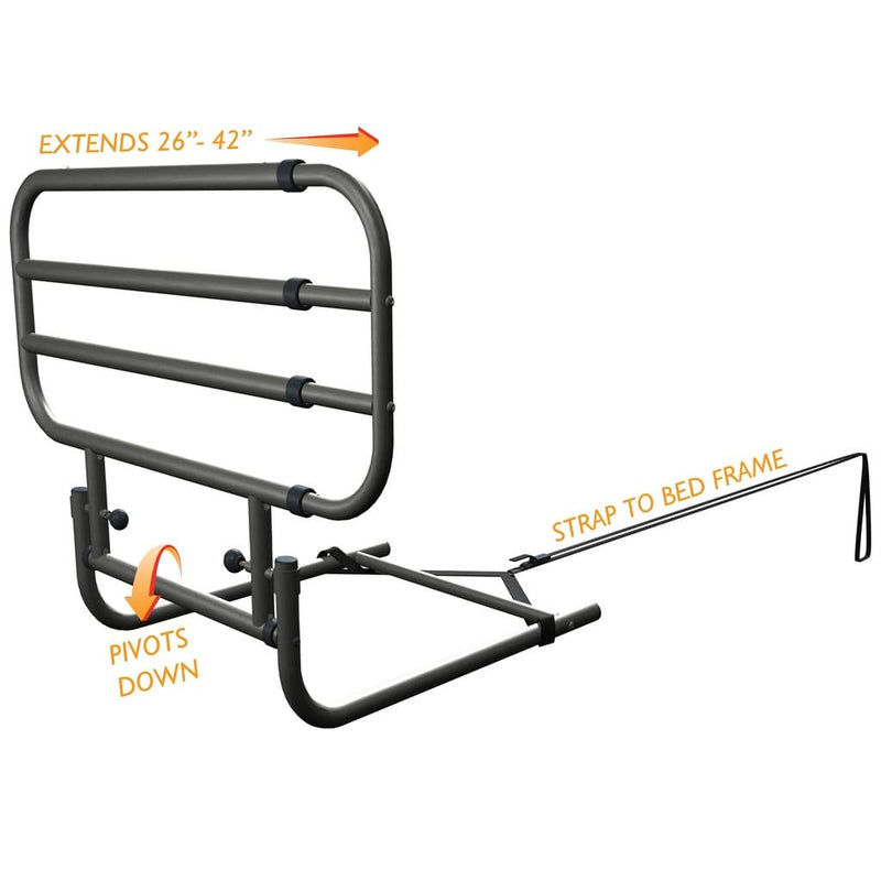 Stander EZ Adjust Bed Rail - Asian Integrated Medical Sdn Bhd (ielder.asia)