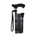Black Urban Lightweight Cane (Foldable & Adjustable Height) - Asian Integrated Medical Sdn Bhd (ielder.asia)