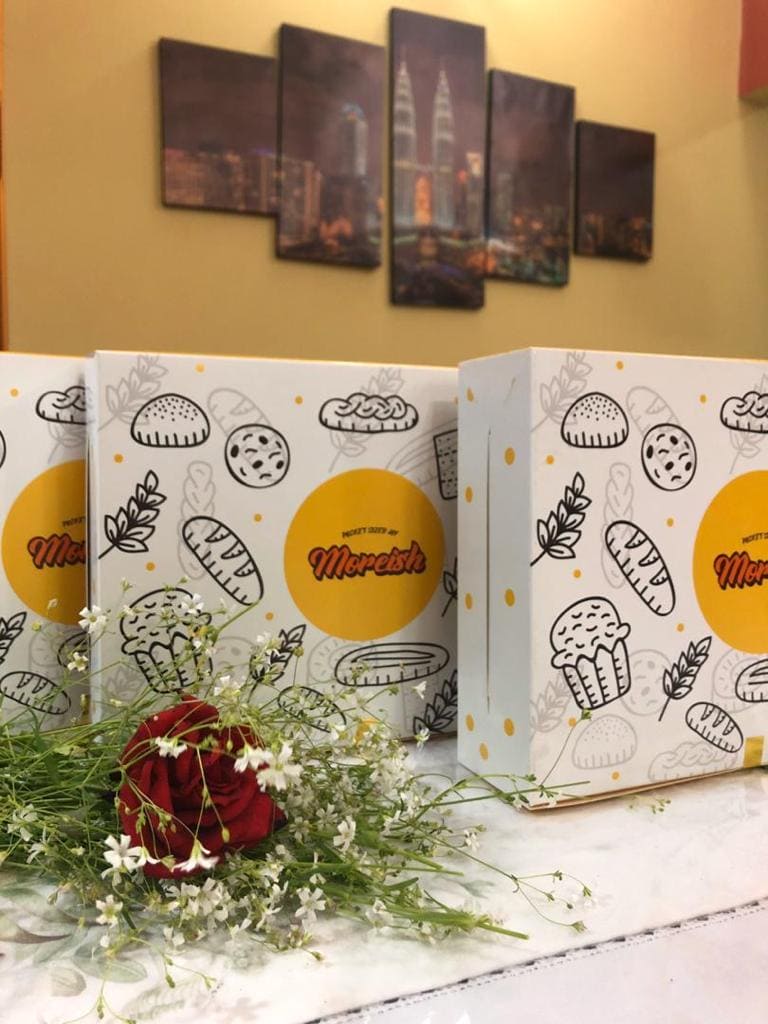 MOREISH Bread Roti Unyil (1 box= 25pcs mix)