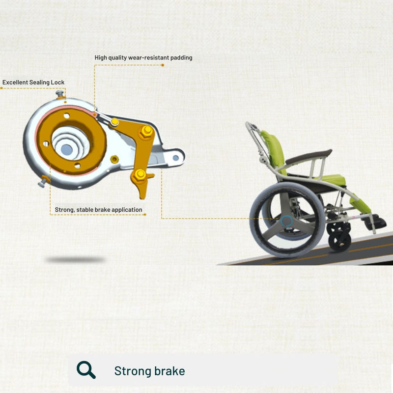 3-in-1 Rollator Walker Wheelchair AY18 | Kawamura