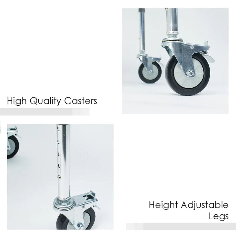 Commode chair with Wheels 4" | BION