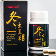 TIGERUS® Cordyceps Sinensis Fruiting Body (300mg x 60 Vegecaps) - Asian Integrated Medical Sdn Bhd (ielder.asia)