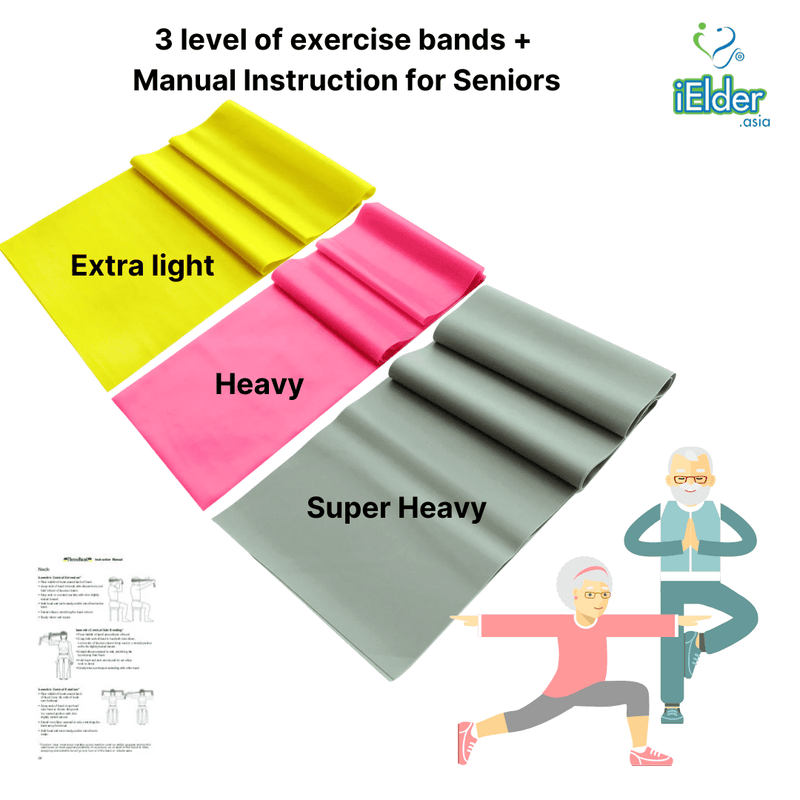 iElder Exercise Resistance Band for Seniors 1.5m
