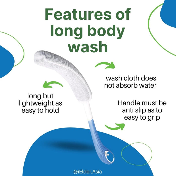 Long Body Washer Brush | Etac Beauty