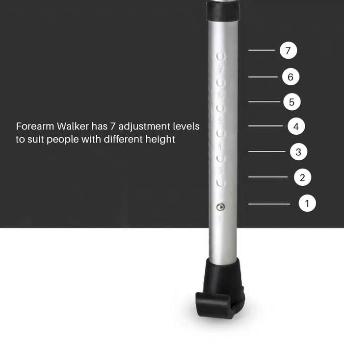 Walking Frame with Castor and Forearm Support | Fair