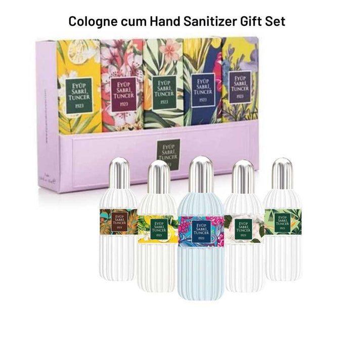 Eyup Sabri Tuncer Cologne cum Hand Sanitizer Gift Set (5 bottles x16ml)