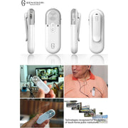 simple hearing support device for seniors that helps them hear conversations more clearly