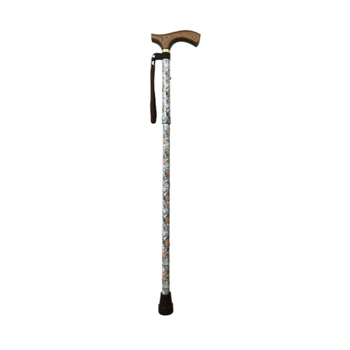 Hibiscus Foldable & Adjustable Height Walking Cane - Asian Integrated Medical Sdn Bhd (ielder.asia)