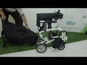 Lightweight Aluminium Transit Wheelchair with Carry Bag Fair