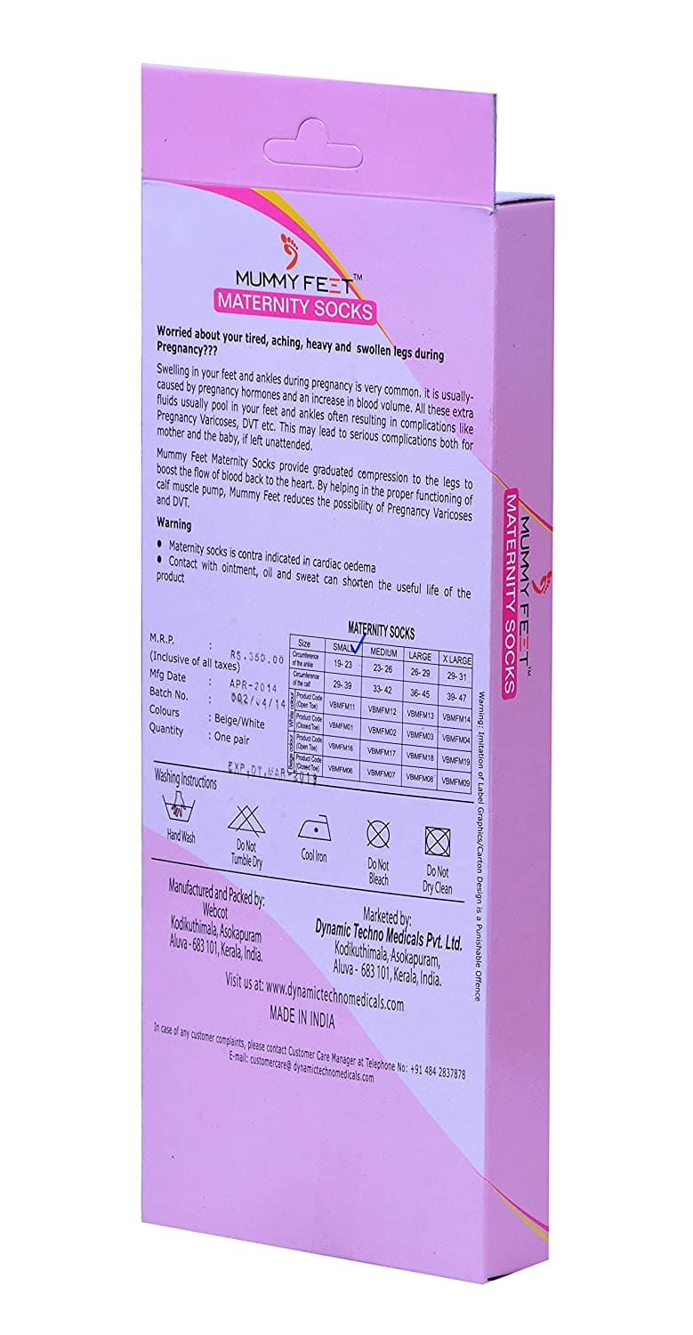 MUMMY FEET 孕妇袜 - 露趾款式