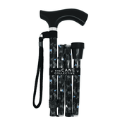 Zebras Crossing Cane (Foldable & Adjustable Height) - Asian Integrated Medical Sdn Bhd (ielder.asia)