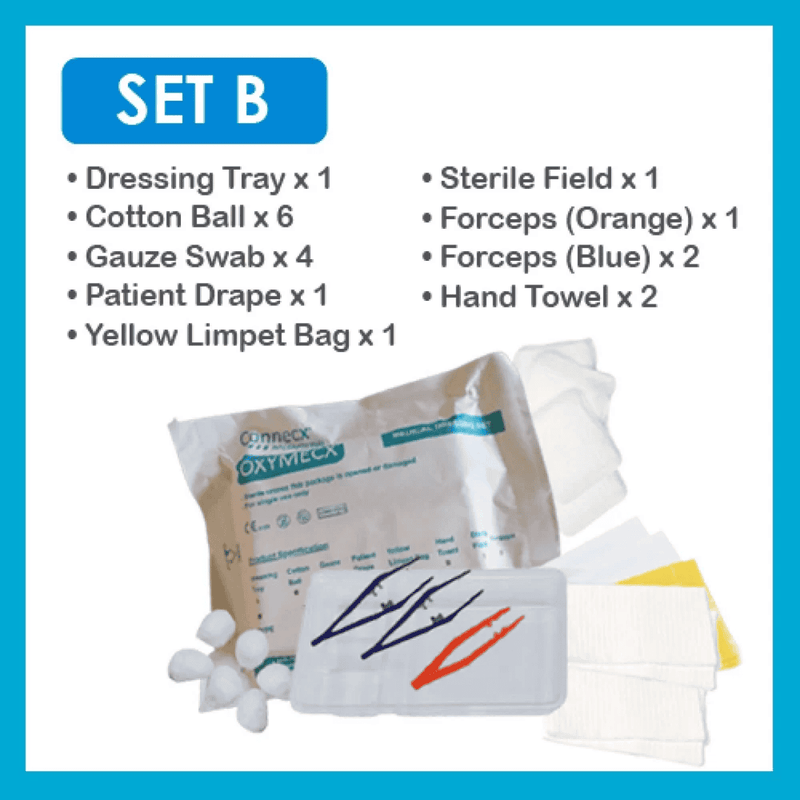 Disposable Medical Dressing Set [EXP: DEC 2026]