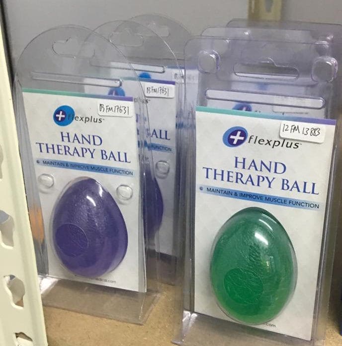 Flexplus Hand Therapy Exercise Massage Ball (Bola Terapi Tangan) - Perfect for Rheumatoid Arthritis
