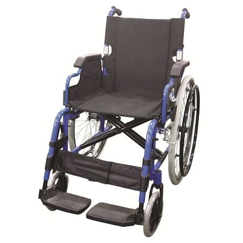 Lightweight Black QR Wheelchair with Spoke Rim 14kg - Asian Integrated Medical Sdn Bhd (ielder.asia)