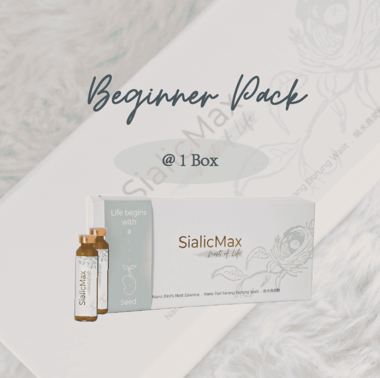[Boost up Immune System] SialicMax Bird’s Nest Essence (7 bottle per box, 20ml per bottle)