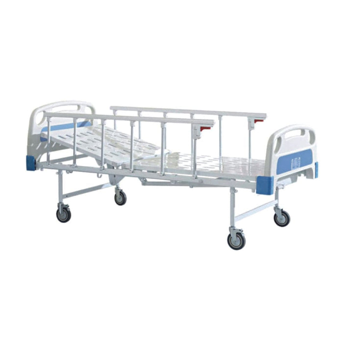 single crank backrest hospital bed