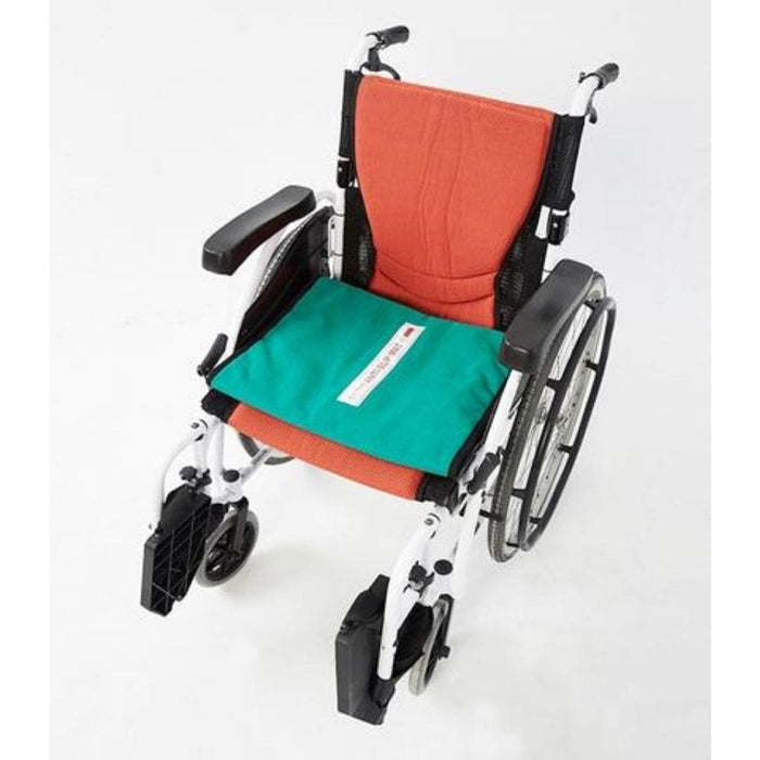Care Watch | Anti-Slip Seating Mat with One Way Glide (Green) 38x43cm