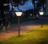 Lampu Laluan Suria Luaran Lampu Tiang Lampu Rumput 