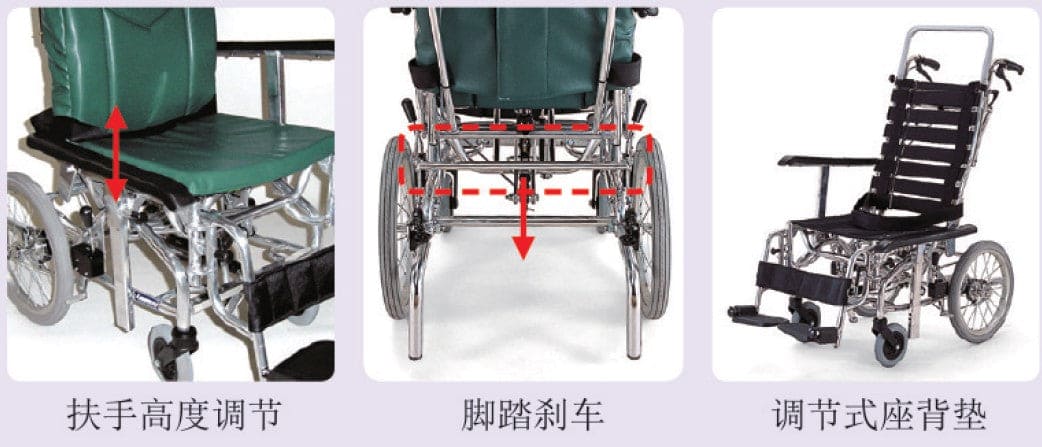 Tilt-in-Space & Reclining Wheelchair | Kawamura KXL16-42EL