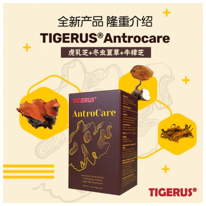 Tigerus Antrocare 肝脏健康 [睡眠问题、脂肪肝问题] (60'S)