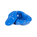 Blue Plastic Bedpan with Cover