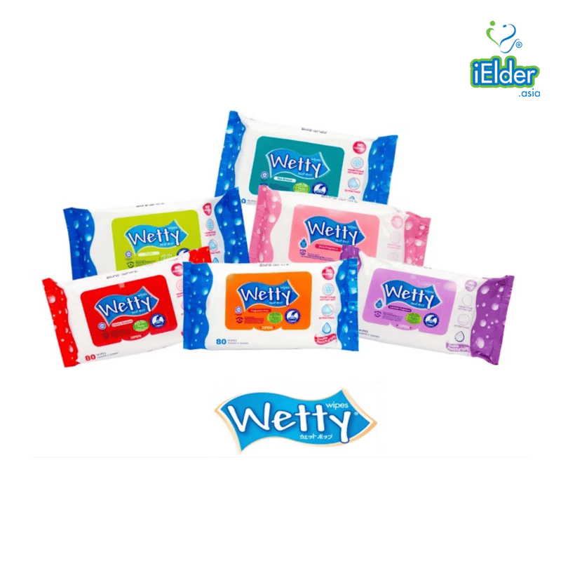 Wetty Wet Tissue Fragrance Free (24 packs/ carton)