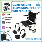 Lightweight Aluminium Transit Wheelchair with Carry Bag Fair